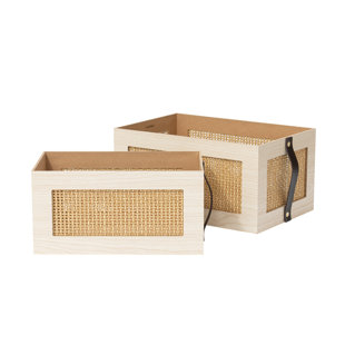 General Basket Mid Century Modern Storage Containers You ll Love